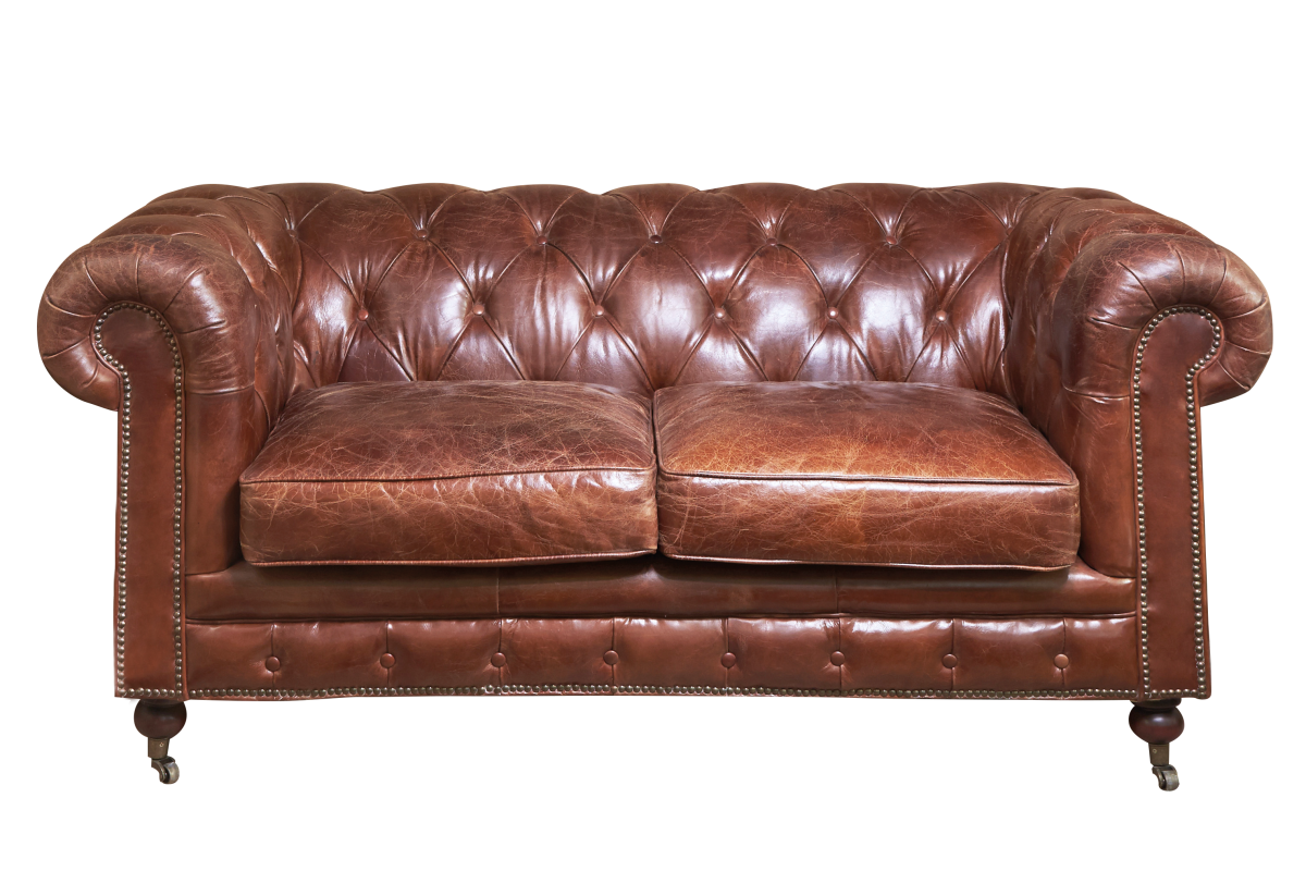 LEDEREN Chesterfield 2zit vintage leder bij stijlvol wonen